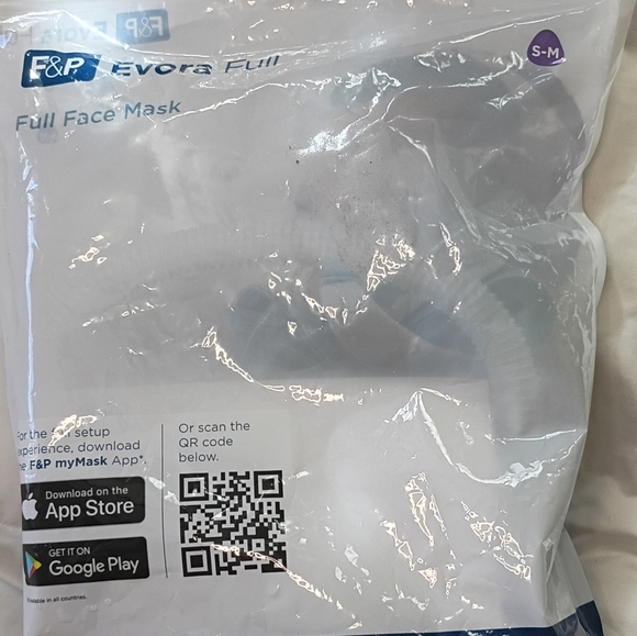 Headgear F&P Evora Full Face CPAP Mask Small-Medium NEW - Picture 3 of 6